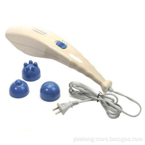Electric Vibration Massage Hammer with Additional Massage Heads